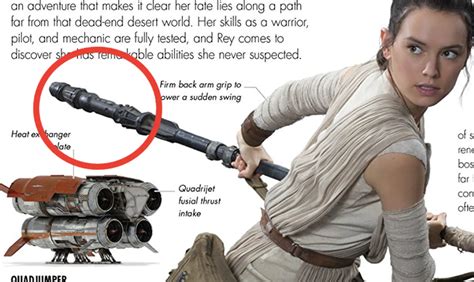 Reys new yellow lightsaber has a hidden meaning in。